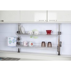 DECOSIN 經濟型水槽架 2 Tier 008 金色, 1 個