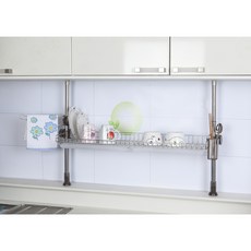 DECOSIN 節儉的水槽架 1 層 008 銀, 1 個