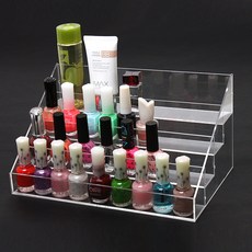 指甲油收納盒展示架 36格 大, 透明, 1個