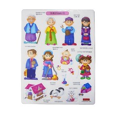 자석나라 자석그림놀이 가족, 1개