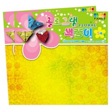 칼라팬시 1500 홀로그램 색종이, 5색, 11매 x 2개