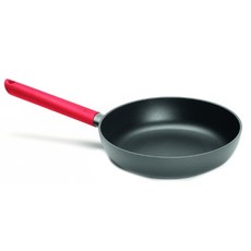 볼 저스트쿡 인덕션 레드 딥프라이팬, 24cm, 1개