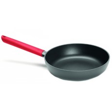 볼 저스트쿡 인덕션 레드 딥프라이팬, 28cm, 1개