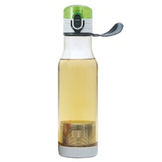 mir 倒置單鍵綠茶水瓶, 綠色, 550ml