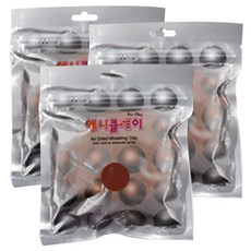 애니클레이 50g 파우치, 밤색