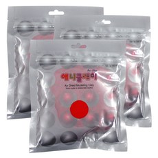 애니클레이 50g 파우치, 빨강