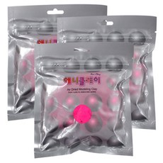 애니클레이 50g 파우치, 형광분홍