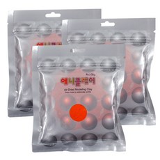 애니클레이 50g 파우치, 주황