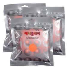 애니클레이 50g 파우치, 형광오렌지
