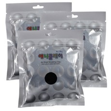 애니클레이 50g 파우치, 검정