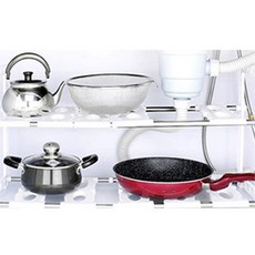 DECO 實惠水槽置物架 白色, 1個