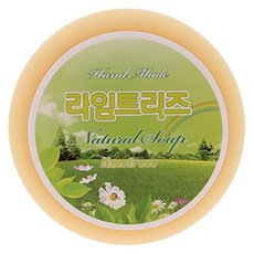라임트리즈 CP수제 녹두 원형비누, 85g, 1개, 85g