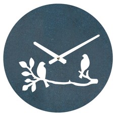 브론즈하우스 MDC-096 벽시계 저소음, 블루