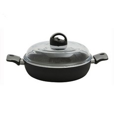 BALLARINI 班樂尼 Matera Granitium雙耳花崗石不沾火鍋, 灰色, 24cm