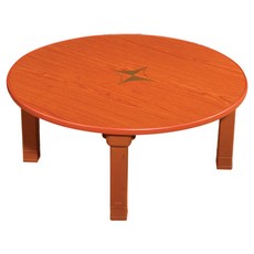 實木圓形多功能桌 75cm, 櫻桃