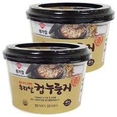 종가집 우리쌀 컵누룽지, 60g, 2개