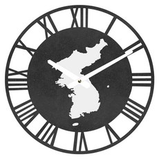 브론즈하우스 MDC-080 벽시계 저소음, 블랙