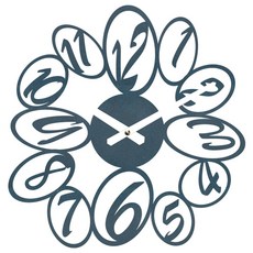 브론즈하우스 MDC-050 벽시계 저소음, 블루