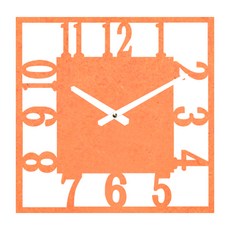 브론즈하우스 MDC-155 벽시계 저소음, 오렌지