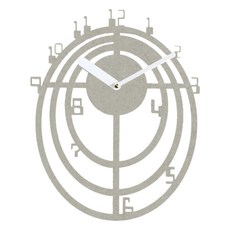 브론즈하우스 MDC-156 벽시계 저소음, 그레이