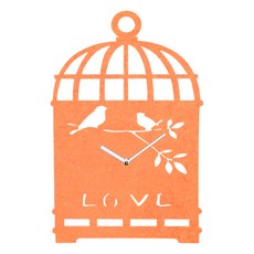 브론즈하우스 MDC-174 벽시계 저소음, 오렌지