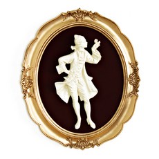 Kidari kkjj365 貴族壁掛裝飾, 金色, 1 個