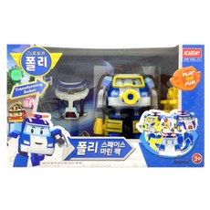아카데미과학 로보카폴리 스페이스 마린 변신로봇 팩 S83311, 혼합 색상