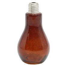 아스파시아 전구 소 220ml 화병, 브라운, 1개