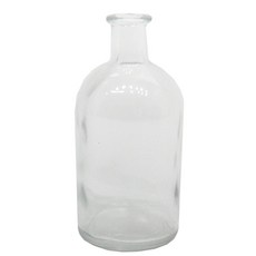 아스파시아 베이직 라운드 225ml 화병, 투명, 1개