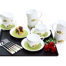 LKmade 下午茶餐具 18入, 1套