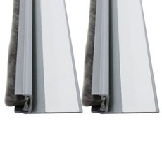 Chanbaram119 L型縫隙擋條 窗戶型 1.2m 灰色, 2個