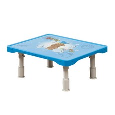 포메리트 캐릭터 접이식테이블/공부상, 블루