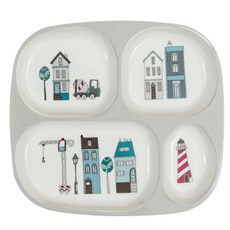 세브라 8050 멜라민 4칸 식판, Village boy, 1개