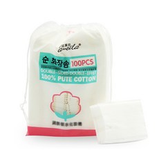 인터팝 화장솜 I-224, 100개입, 1개