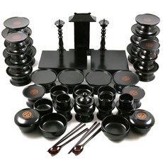 Duri工房星星黑色祭器組, 1組, 用具 47入