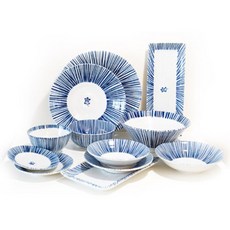 미노야 블루라인 5인 만찬세트 48P, 1세트