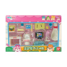 반다이 에그엔젤코코밍 가구세트, 혼합 색상, 1세트