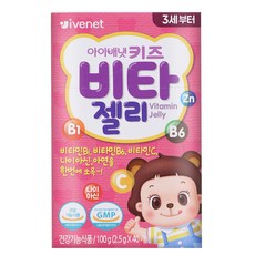 아이배냇 키즈 비타젤리, 40정, 1개