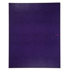 펠리즈 유광 엠보 홀더 클리어 화일, 퍼플, 20매입