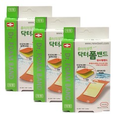 뉴바이오 닥터폼밴드, 3매 x 3개, 대형 (38 x 72 mm), 3개