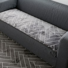 CASA VERDE 線條印花纖維沙發墊 5mm 60*240cm