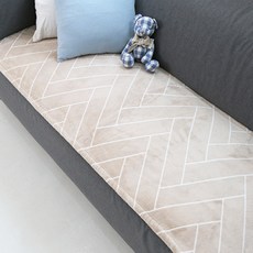 CASA VERDE 線條印花纖維沙發墊 5mm 60*240cm