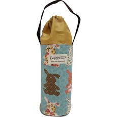 Lapezzo 兔子圖案水壺袋 L, 藍色, 1000毫升, 1個