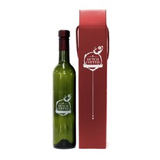 Glassdomae 綠色葡萄酒螺旋蓋 500ml 儲存容器組 紅盒 選項05 21入, 21個