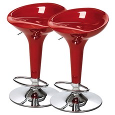 료니체어 노멀 빠텐 의자, 레드, 2개