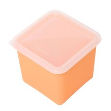 실리쿡 이유식용기, 오렌지, 1개