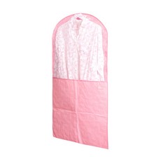 HK 牛奶單件附窗不織布衣物套 L, 1入, 1個