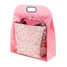 HK 牛奶不織布透明窗收納袋 XL, 1入, 1個