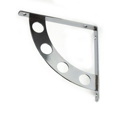 헤펠레 선반브라켓 다이얼 소, 실버, 1개