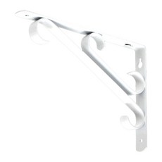 황동산업 선반브라켓 기성 대, 화이트, 1개, 1개